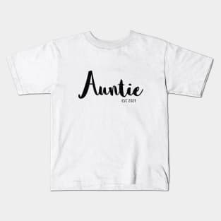 Auntie Pregnancy Announcement Kids T-Shirt